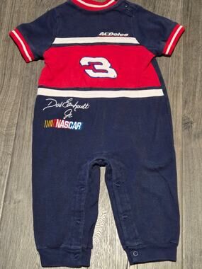 Vintage Y2K NASCAR Dale Earnhardt Jr. AC Delco Racing Suit Outfit 3 Size 24M